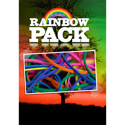 Joe Rindfleisch's Rainbow Rubber Bands (Rainbow Pack size 16) by Joe Rindfleisch