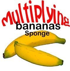multiplying sponge banana