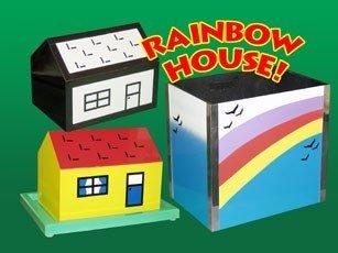 Rainbow house