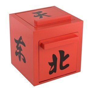 Mandarin Mirror Box - Rood