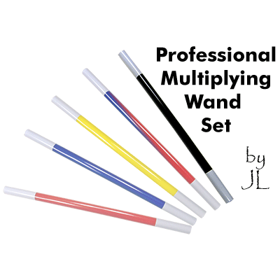 Professional Multiplying Wand Set by JL Magic