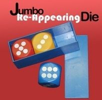 Re Appearing Dice goocheltruc dobbelsteen verdwijnt en komt terug