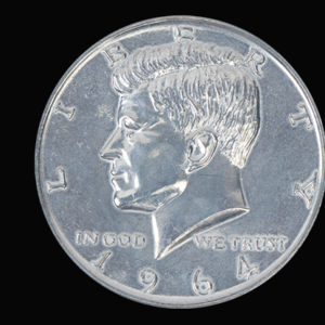 Jumbo Coin half dollar 3 inch