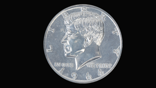 Jumbo Coin half dollar 3 inch