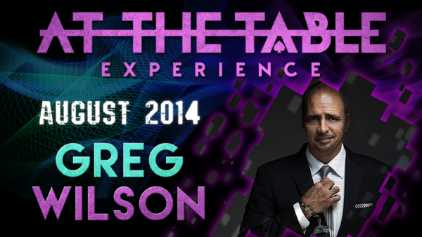 At The Table lezing – Greg Wilson (augustus 2014) (video download)