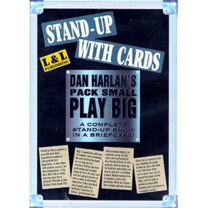 Pack Small Plays Big: Stand Up With Cards by Dan Harlan (video download)