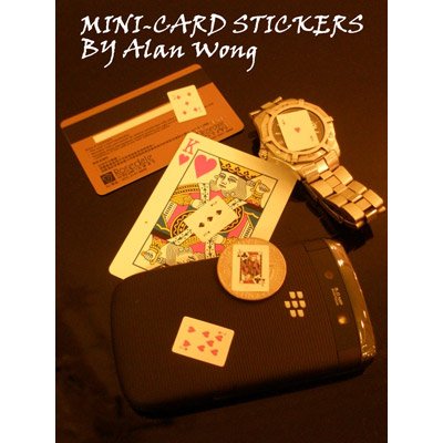 Mini Card Stickers by Alan Wong (12 vellen)